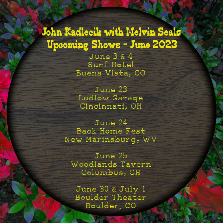 June 2023 Tour Dates